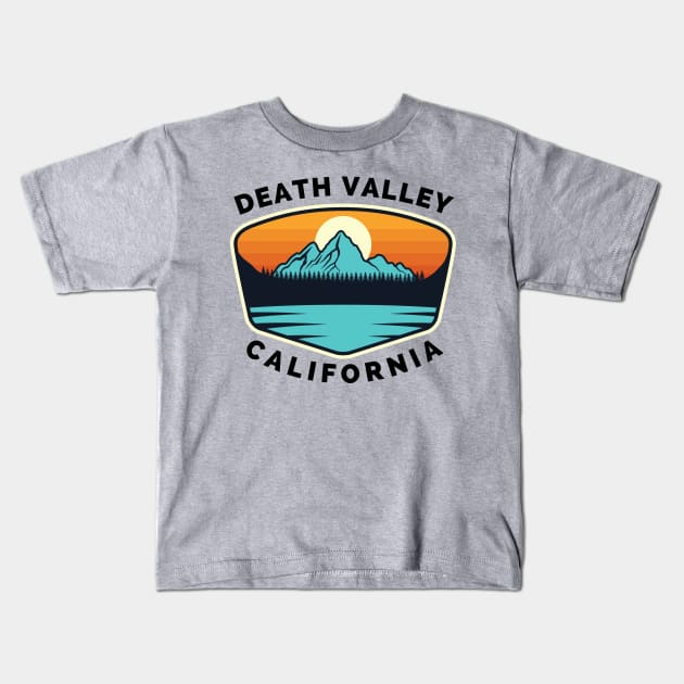 Death Valley Ski Snowboard Mountain California Death - Death Valley California - Travel Kids T-Shirt by Famgift